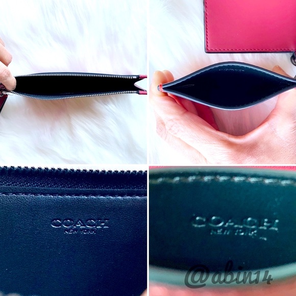 NWT Coach SLG Trio in Colorblock Leather - Picture 9 of 9